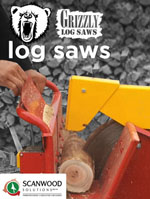 Log saw foto of type Grizzly sold in Southern Africa